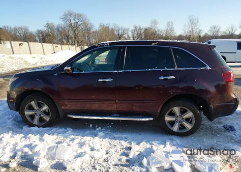 2013 Acura Mdx Technology Package z USA, uszkodzony, nr VIN 2HNYD2H34DH512874